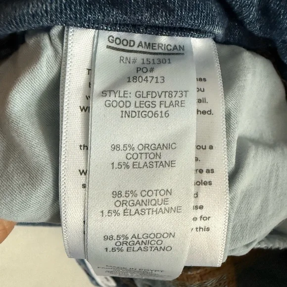 Good American Flare Jeans - Picture 4 of 4